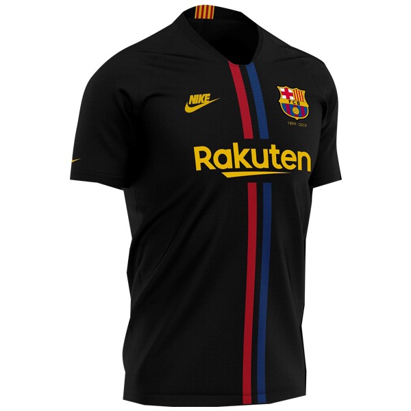 Camisetas Barcelona Tercera equipo 120th Negro
